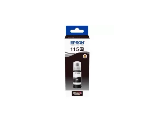 Контейнер с чернилами Epson 115 EcoTank PhotoBlack (C13T07D14A)