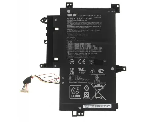 Акумулятор до ноутбука ASUS Transformer TP500LA B31N1345, 4200mAh (48Wh), 3cell, 11.4V (A47567)