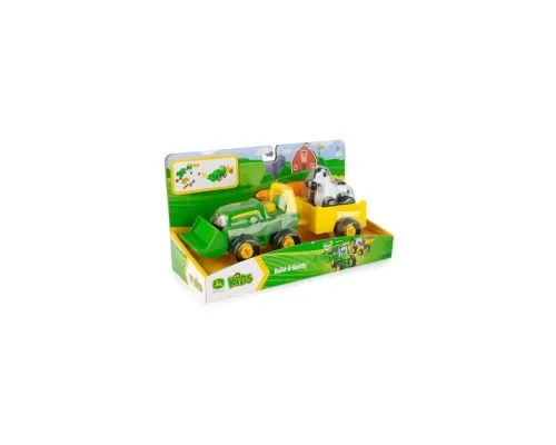 Конструктор John Deere Kids Трактор с ковшом и прицепом (47209)