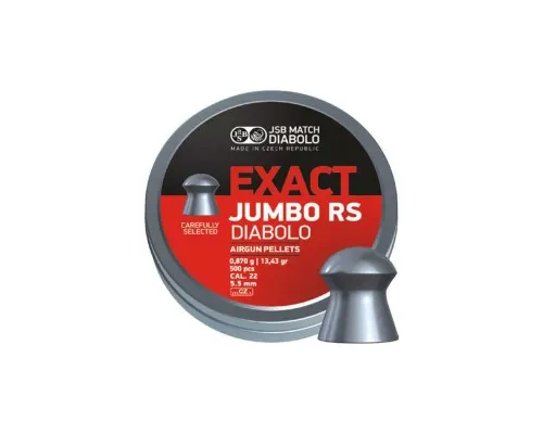 Пульки JSB Exact Jumbo RS 5,52 мм 250 шт/уп (546207-250)