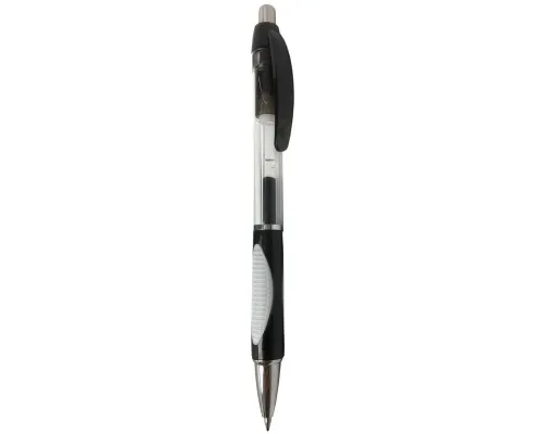 Ручка гелева H-Tone автоматична 0,5 мм, чорна, уп. 12 шт. (PEN-HT-JJ20218A-B)