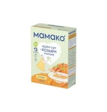 Детская каша MAMAKO Крем-суп из тыквы на козьем молоке,150г (4670017090279)