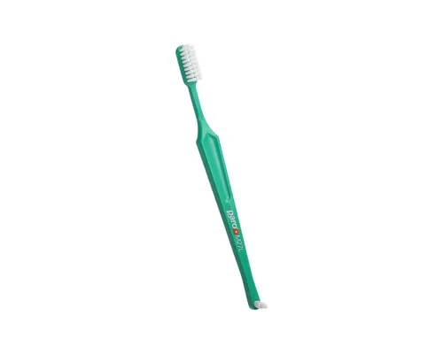 Зубная щетка Paro Swiss M27L средней жесткости Зеленая (7610458007389-green)