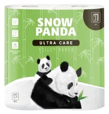 Туалетная бумага Сніжна Панда Ultra Care 3 слоя 4 рулона (4820183970930)