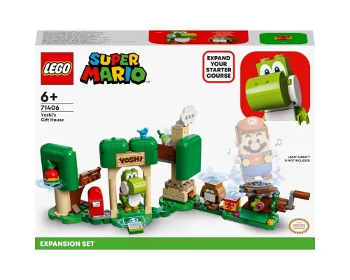 Конструктор LEGO Super Mario Додатковий набір «Будинок подарунків Йоші» (71406)