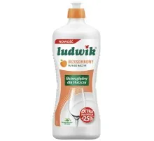 Средство для ручного мытья посуды Ludwik Персик 900 г (5900498028256)