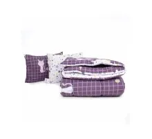 Ковдра MirSon Набір Tencel Зима №3069 Color Fun Line Whales (ковдра + 2 подушки середні) 140х205+2х50х70 (2200004815015)