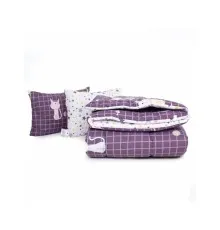 Ковдра MirSon Набір Tencel Зима №3069 Color Fun Line Whales (ковдра + 2 подушки середні) 140х205+2х50х70 (2200004815015)