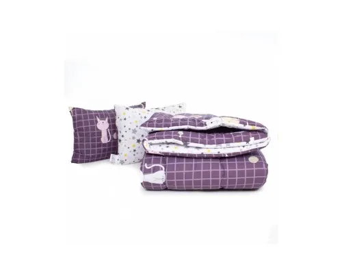 Ковдра MirSon Набір Tencel Зима №3069 Color Fun Line Whales (ковдра + 2 подушки середні) 140х205+2х50х70 (2200004815015)