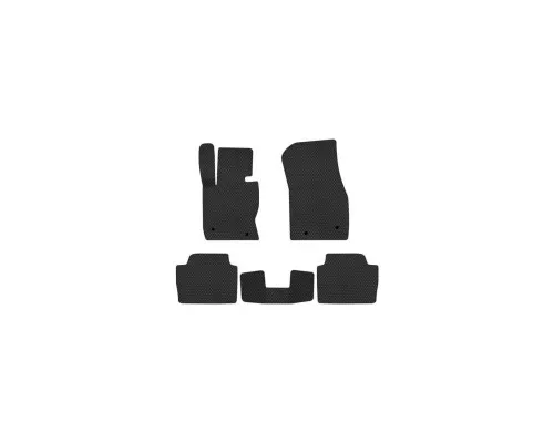 Килимок в салон EVAtech BMW 4 Series (F33) xDrive 2013-2020 1 поколі (BM12813C5BW4RBB)