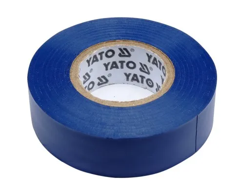 Ізоляційна стрічка Yato 20мх19мм синя (YT-81651)