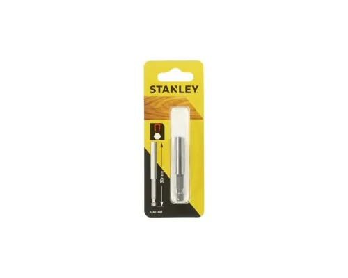 Держатель для бит Stanley L= 60 мм, хвостовик 1/4, 6.3 мм (STA61401)