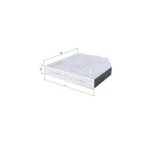 Фільтр салону Mahle LAK1161
