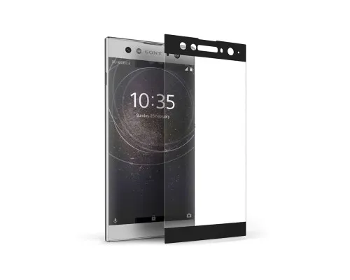 Скло захисне PowerPlant Full screen Sony Xperia XA2 Ultra, Black (GL605477)