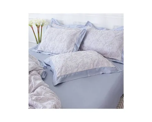 Постільна білизна MirSon Pique Cotton Gray depth King Size (2200006536840)