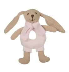 Погремушка Canpol мягкая Кролик розовый (80/201_pin)