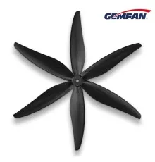 Пропеллер для дрона Gemfan 8040 3 Blade Propeller Black 1 pair (GF8040-3CN/HP098.PMCN8040-3B)