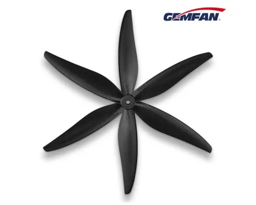 Пропелер для дрона Gemfan 8040 3 Blade Propeller Black 1 pair (GF8040-3CN/HP098.PMCN8040-3B)