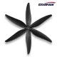 Пропеллер для дрона Gemfan 8040 3 Blade Propeller Black 1 pair (GF8040-3CN/HP098.PMCN8040-3B)