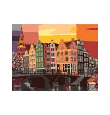 Картина по номерам Rosa Start Colorful Amsterdam 35 х 45 см (4823098538509)