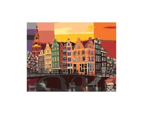 Картина по номерам Rosa Start Colorful Amsterdam 35 х 45 см (4823098538509)