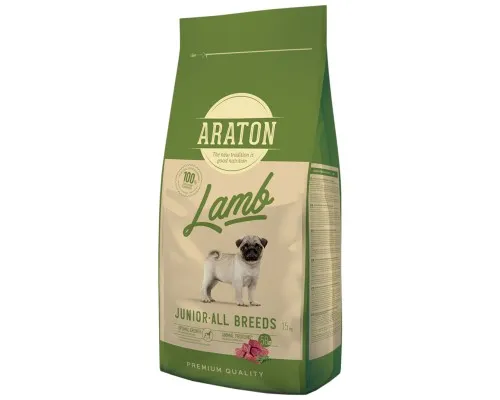 Сухий корм для собак ARATON Lamb Junior All Breeds 3 кг (ART47483)