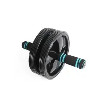 Ролик для пресса U-Powex Ab wheel with mat d18.5cm Black (UP_1006_Ab/Wheel)