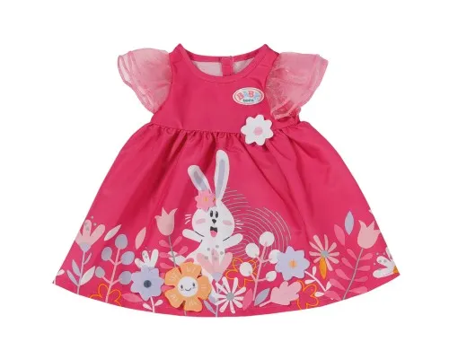 Аксессуар к кукле Zapf Одежда для куклы Baby Born Платье с цветами 43 см (832639)