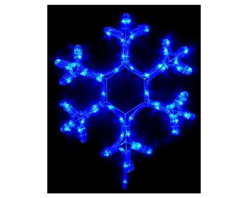Гирлянда Delux Motif flash Snowflake 40 см синий P44 EN (90012962)