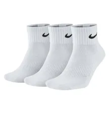Шкарпетки Nike U NK V CUSH ANKLE-3PR VALUE SX4926-101 42-46 3 пари Білі (887232701109)