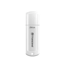 USB флеш накопитель Transcend 256GB JetFlash 730 White USB 3.1 (TS256GJF730)