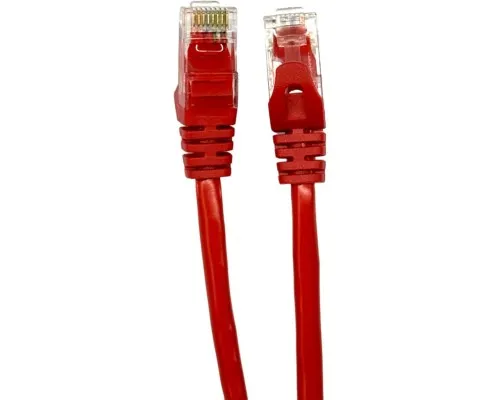 Патч-корд 3м UTP cat.5e, CU, 24AWG, red GEAR (GPC-UTPCURJ45-3R)