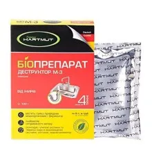 Средство для дезодорации биотуалетов Doktor Hartmut биопрепарат-деструктор М-3 (4260349572026)