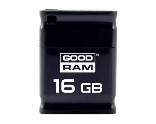 USB флеш накопитель Goodram 16GB UPI2 Piccolo Black USB 2.0 (UPI2-0160K0R11)
