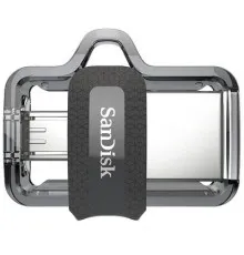 USB флеш накопичувач SanDisk 16GB Ultra Dual Black USB 3.0 OTG (SDDD3-016G-G46)