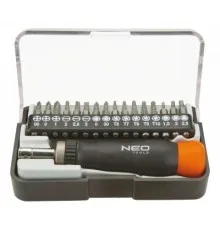 Набор инструментов Neo Tools насадки прецизионные с держателем, 17 шт. (04-228)