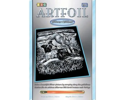 Набор для творчества Sequin Art ARTFOIL SILVER Sheepdog and Lamb (SA0606)