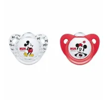 Пустышка Nuk Trendline Disney Mickey с 6 месяцев 2 шт (3952950)