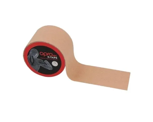 Кинезио тейп OPROtec Kinesiology Tape Beige 5cм х 5м (TEC57544)