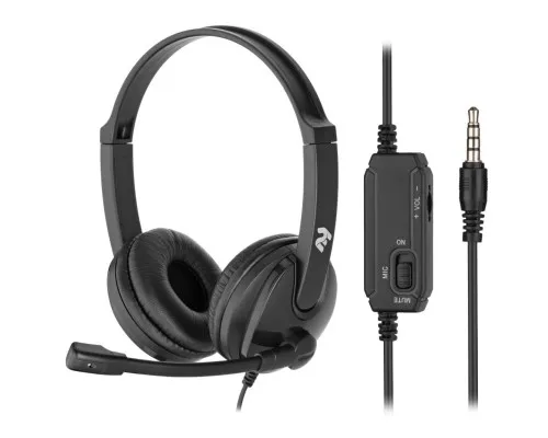 Навушники 2E CH12 On-Ear 3.5mm / 2*3.5mm (2E-CH12SJ)