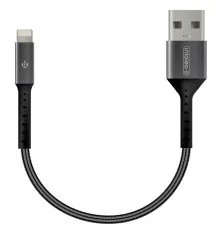 Дата кабель USB 2.0 AM to Lightning 0.2m Intaleo (1283126495618)