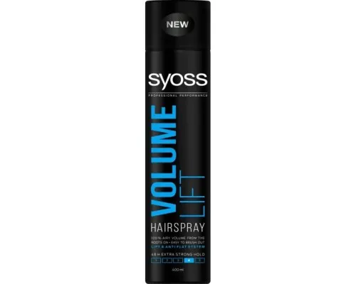 Лак для волос Syoss Volume Lift (фиксация 4) 400 мл (8410436135962)