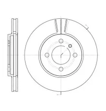Тормозной диск REMSA 6062.10