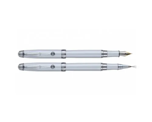 Ручка перьевая Regal комплект перьевая + роллер Белый (R502407.L.FR)