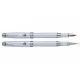 Ручка перьевая Regal комплект перьевая + роллер Белый (R502407.L.FR)