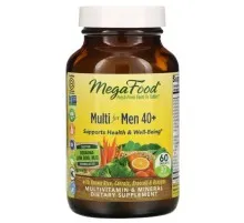 Мультивитамин MegaFood Мультивитамины для мужчин 40+, Multi for Men 40+, 60 таблет (MGF-10317)