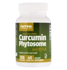 Антиоксидант Jarrow Formulas Фітосоми куркумін 500 мг, Curcumin Phytosome Meriva, 60 геле (JRW-14086)