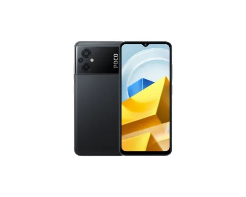 Мобильный телефон Xiaomi Poco M5 4/128GB Black (953808)