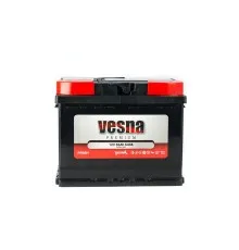 Акумулятор автомобільний Vesna 66 Ah/12V Premium Euro (415 266)