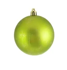 Ялинкова іграшка YES! Fun Яблуко світло зелена 8 см (972944)
